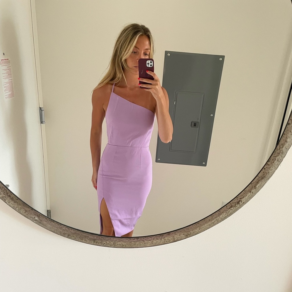 Lovers + Friends (from Revolve) lilac midi dress